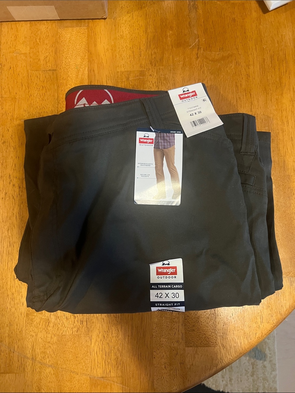 Wrangler Men's Cargo Pants — All-Terrain Straight Fit